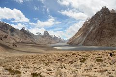 08 View Of Shaksgam Valley To The West Towards Gasherbrums From Terrace Above The Shaksgam River On Trek To K2 North Face In China.jpg